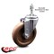 Service Caster 5 Inch High Temp Glass Filled Nylon Wheel Swivel 3/8 Inch Threaded Stem Caster SCC-TS20S514-GFNSHT-381615 - alternate 4